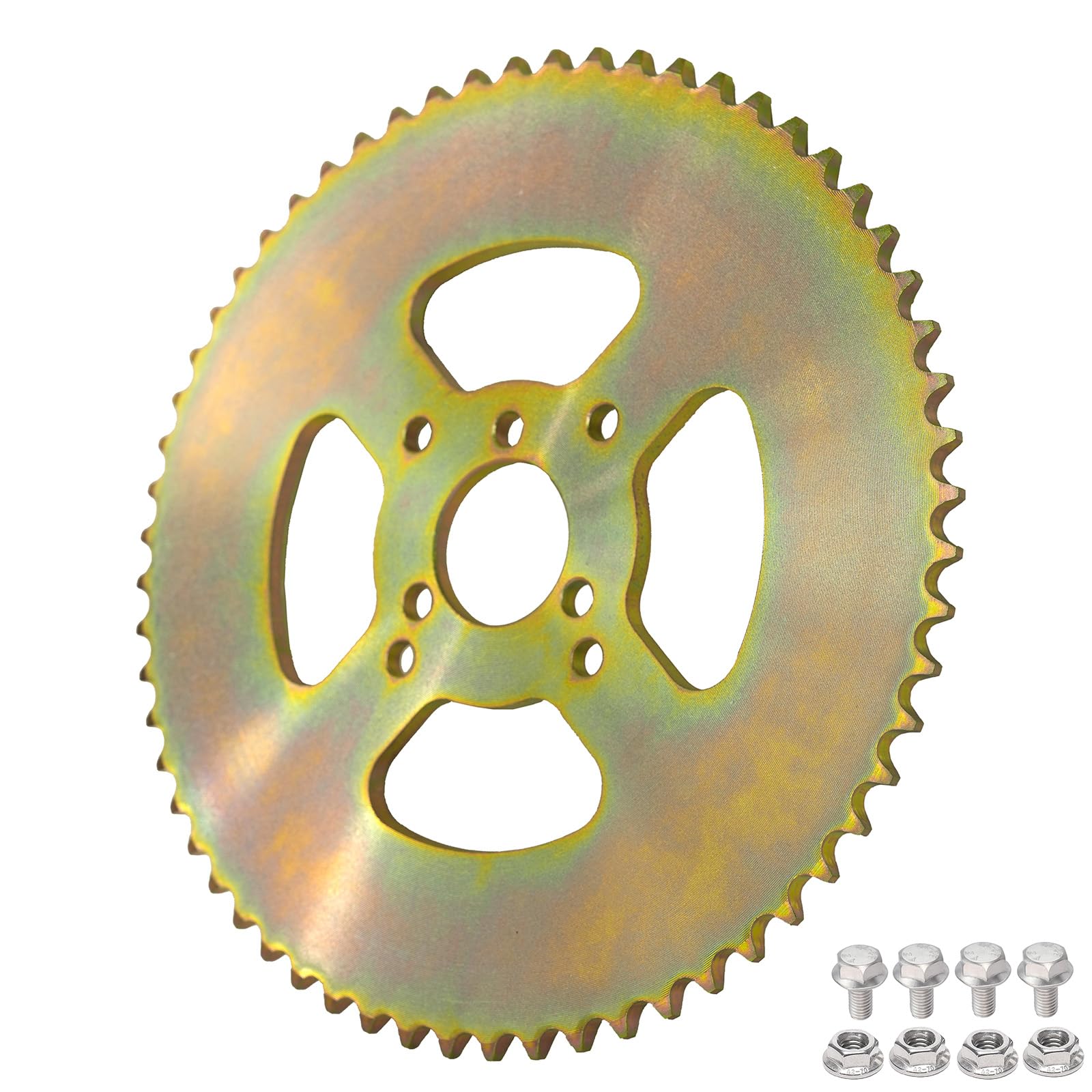 JMCHstore 60T teeth closeup showing smooth power transfer potential