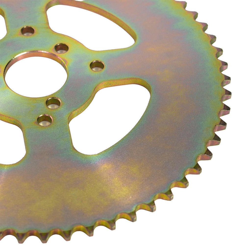 JMCHstore 60T sprocket 3-hole mounting closeup for mounting pattern