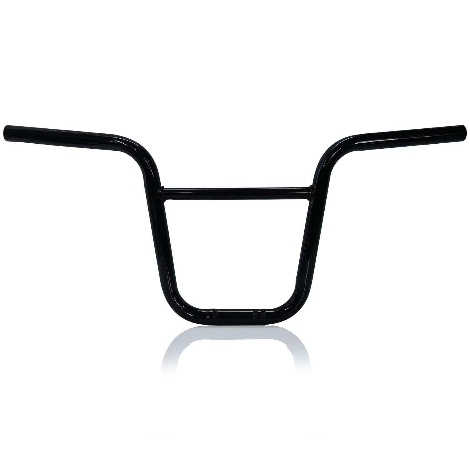 JMCHstore black 7/8 mini bike handlebar front view for secure steering on Motovox MBX10