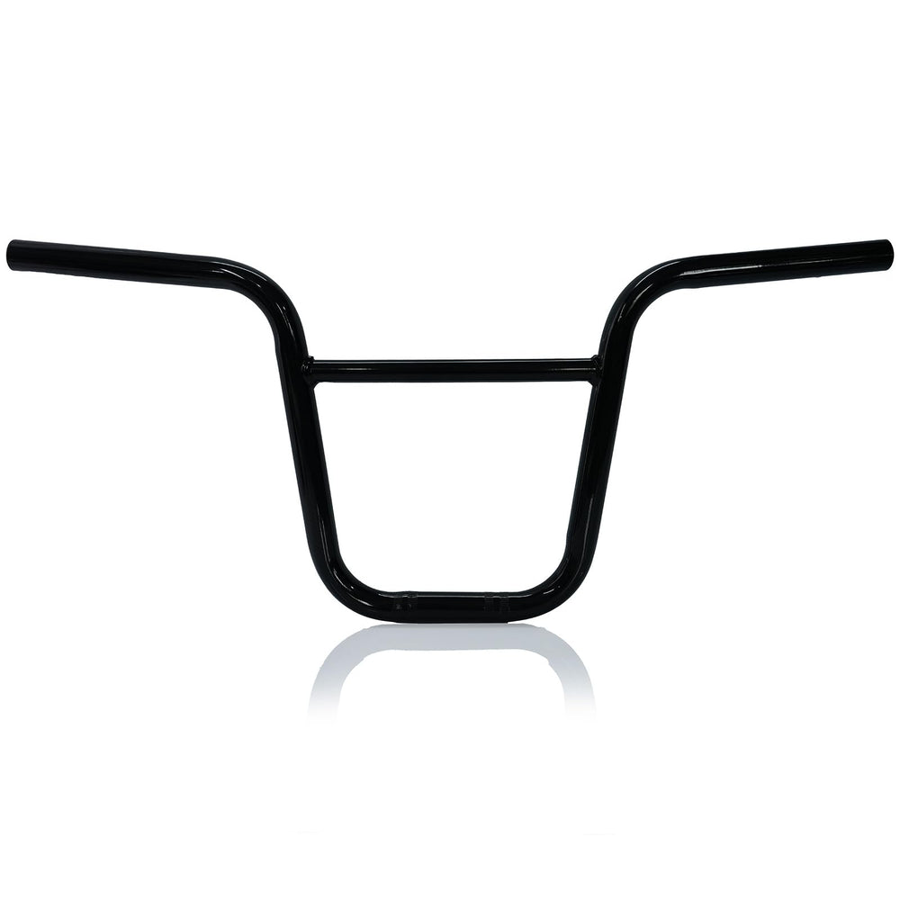 JMCHstore black 7/8 mini bike handlebar front view for secure steering on Motovox MBX10