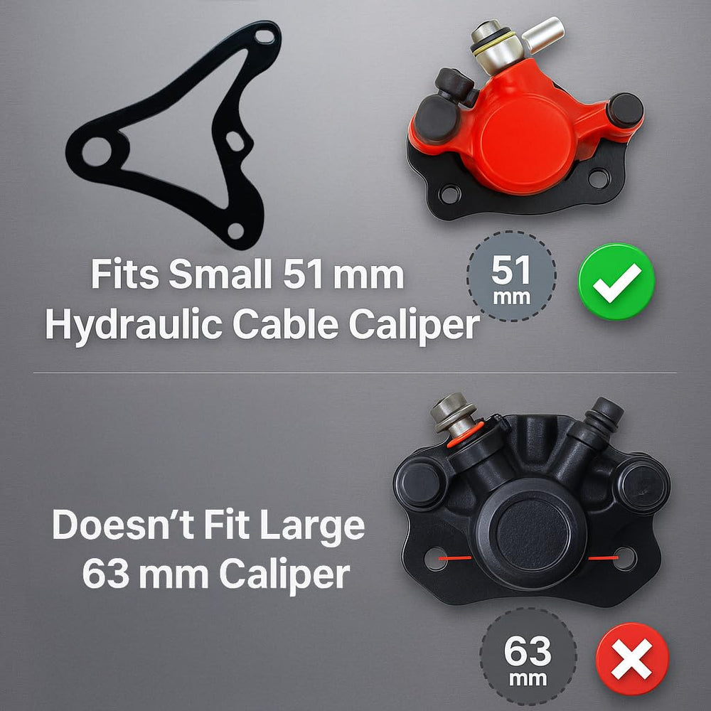 Rust-resistant black finish on JMCHstore hydraulic bracket