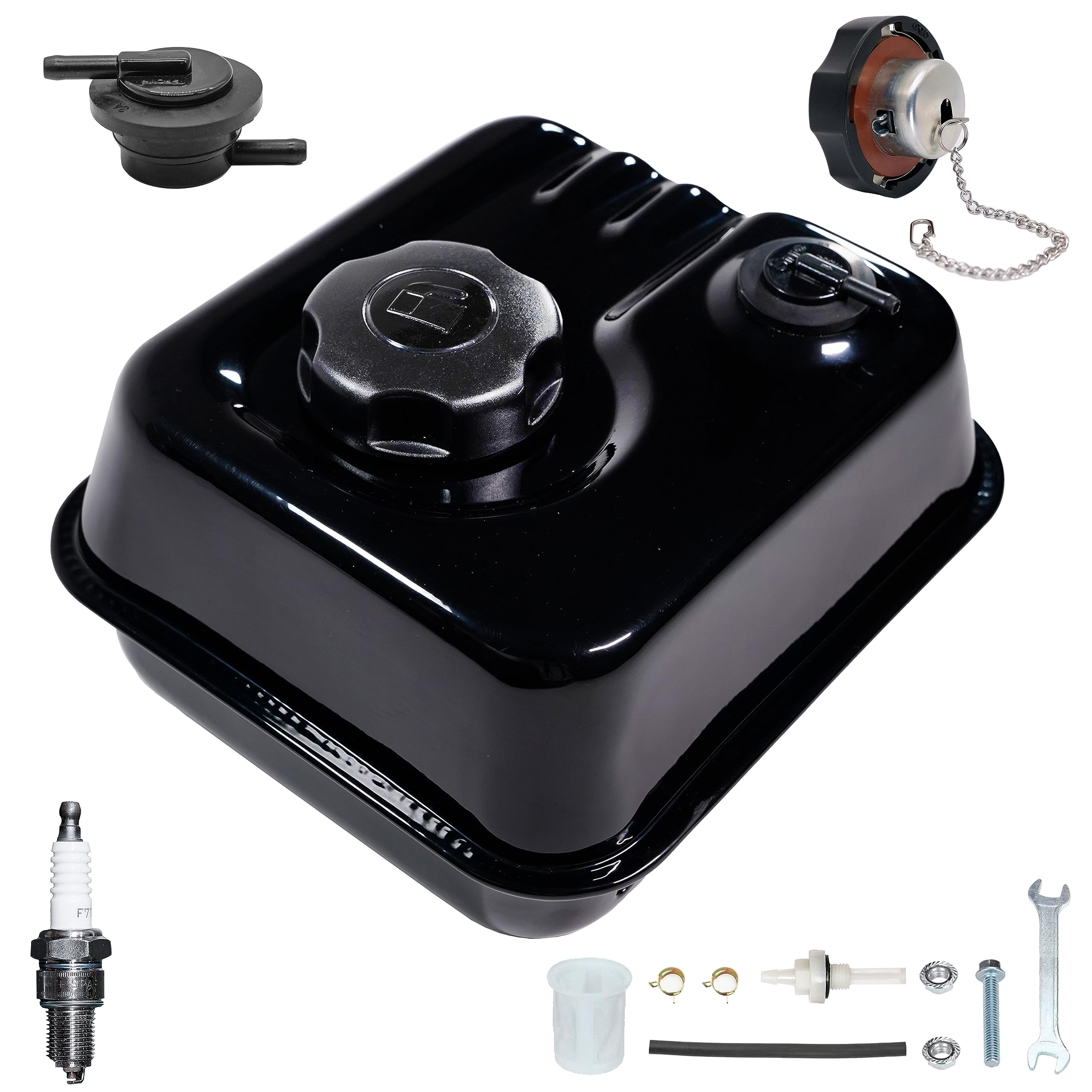 JMCHstore gas tank with roll over valve for Predator 212, steady venting
