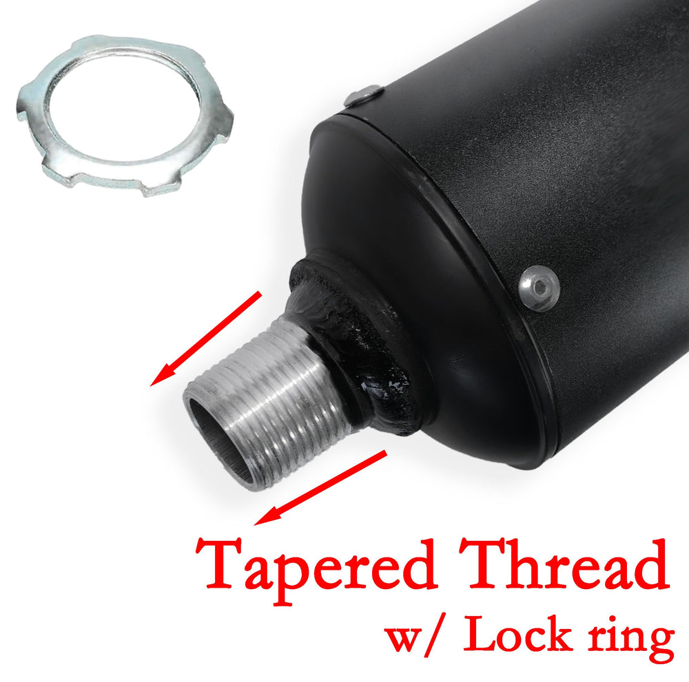 JMCHstore 196cc mini bike muffler reduces backpressure