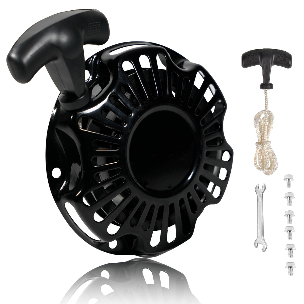 JMCHstore pull-start recoil starter assembly for compatible mini bikes, easier starting