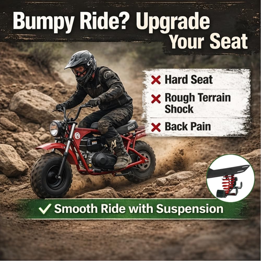 JMCHstore seat support plate and hinge pieces ready for robust suspension setup