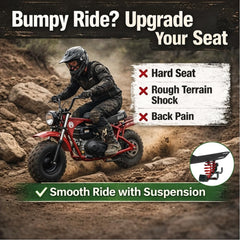 JMCHstore seat support plate and hinge pieces ready for robust suspension setup
