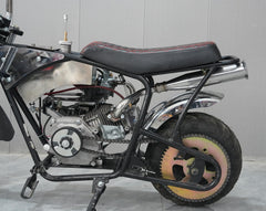 JMCHstore trumpet style tailpipe with flare for bold exhaust note.
