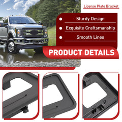 JMTAAT front license plate bracket for F550 maintains secure plate attachment at high speeds.