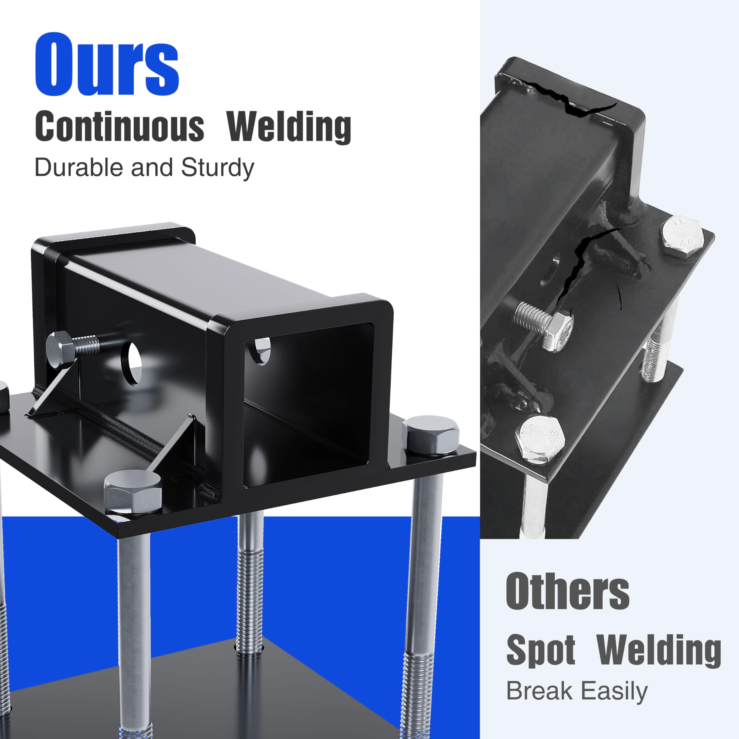 JMTAAT adapter with durable powder-coated finish resists rust and weather exposure.