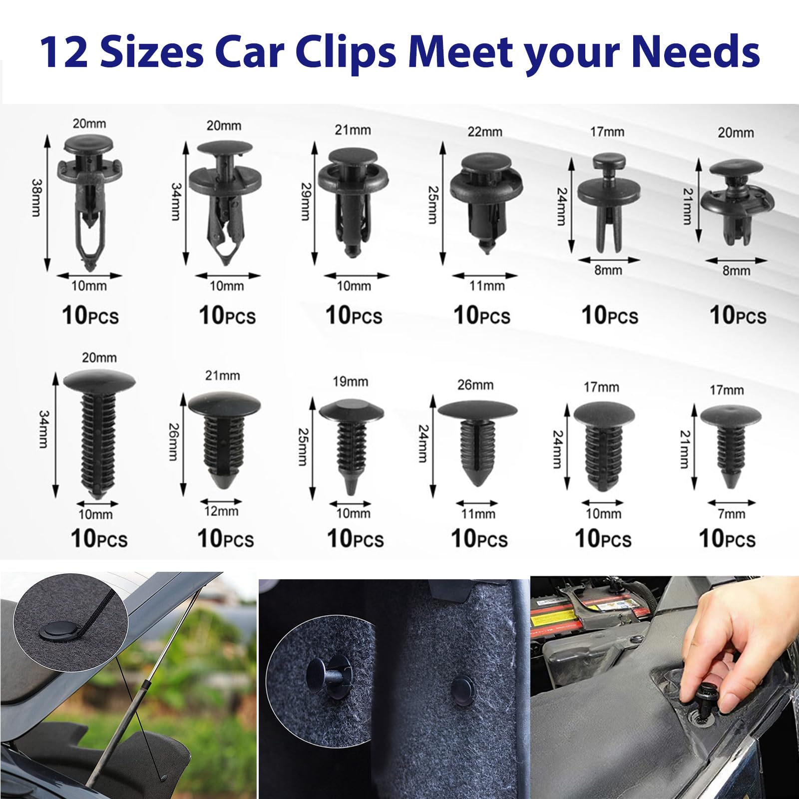 JNLK Adhesive cable clips secure wires on smooth surfaces for tidy interiors.