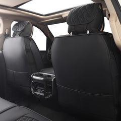 JOJOBAY seat cover PU leather material, premium look and feel.