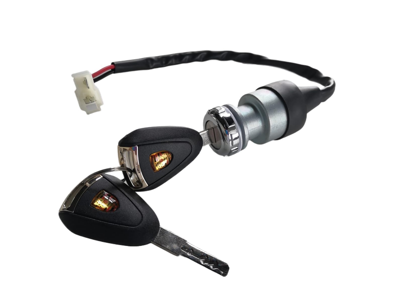 JOEEGO ignition switch front view showing two-position ON/OFF for 48V carts