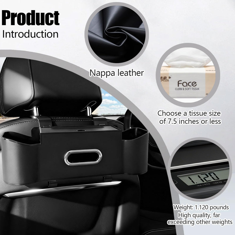 Joezhe backseat organizer handbag holder keeps purses within reach.