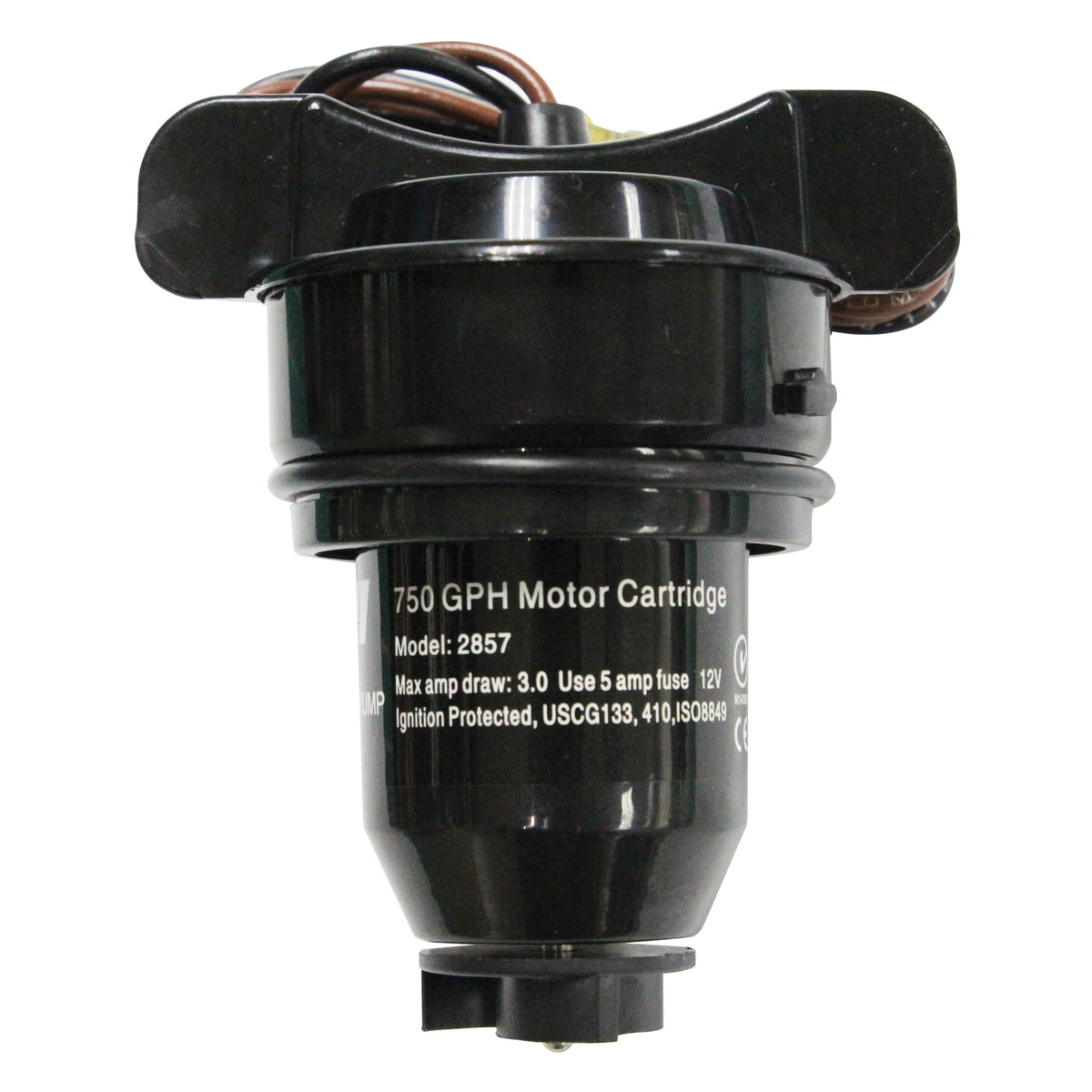 Johnson Pump replacement cartridge for 750 GPH bilge pump delivers reliable operation.