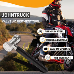 Johntruck 9mm lock nut wrench with durable steel construction