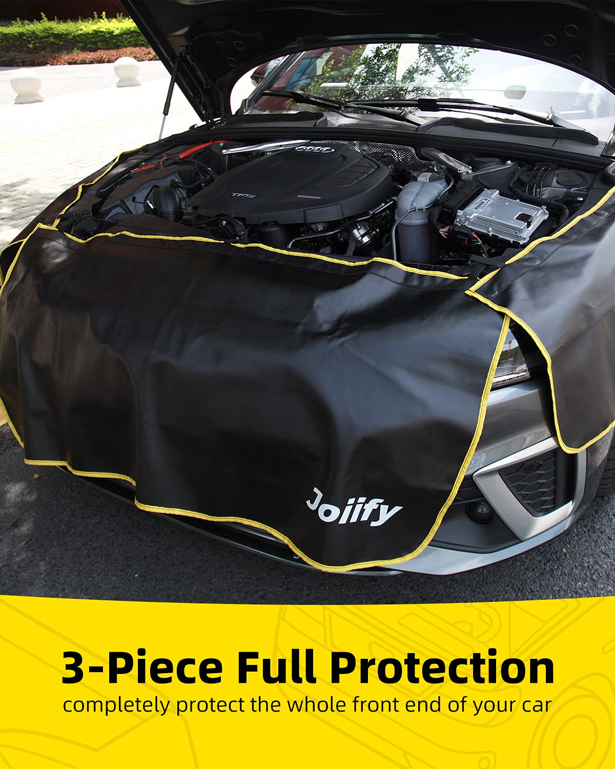 Joiify fender covers with magnets and hooks secure a stable position