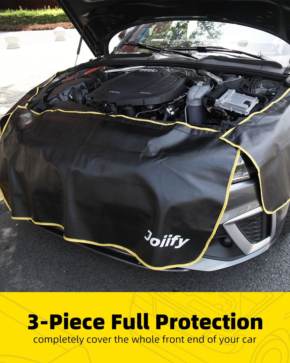 Joiify 3-layer scratch protection shields paint from accidental tool drops