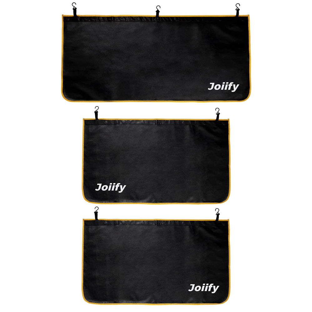 Joiify 3-piece fender covers protect the car's front end during maintenance
