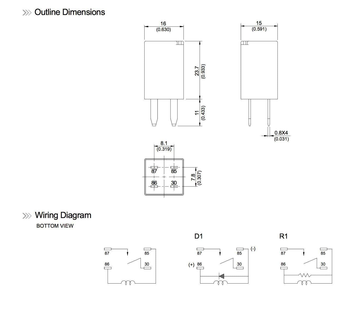 JOINAP 12VDC SPST relay packaging image suitable for replacement parts.