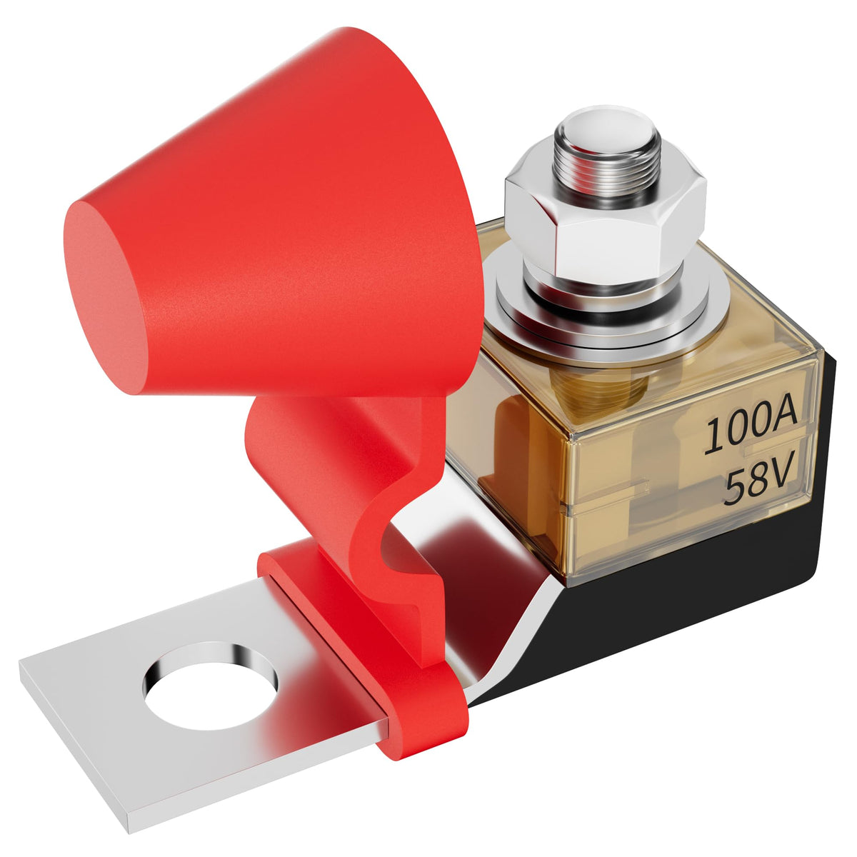 Joinfworld MRBF terminal fuse block for 100A 58V DC battery connections and reliable power distribution.