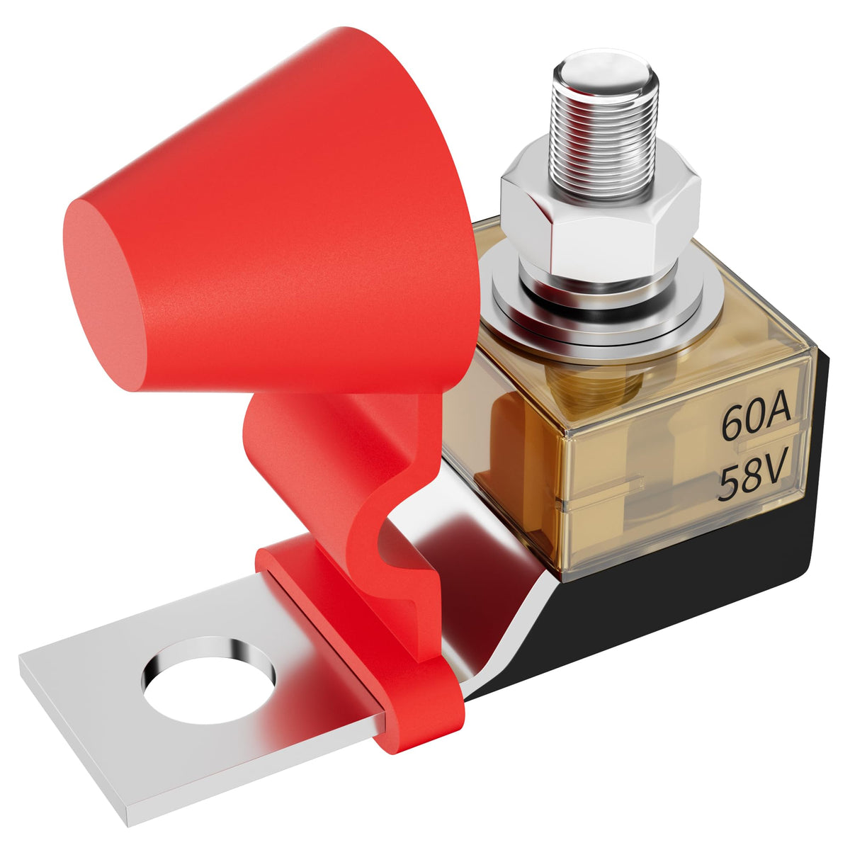Joinfworld MRBF terminal fuse block 60A 58V DC for reliable marine power connections