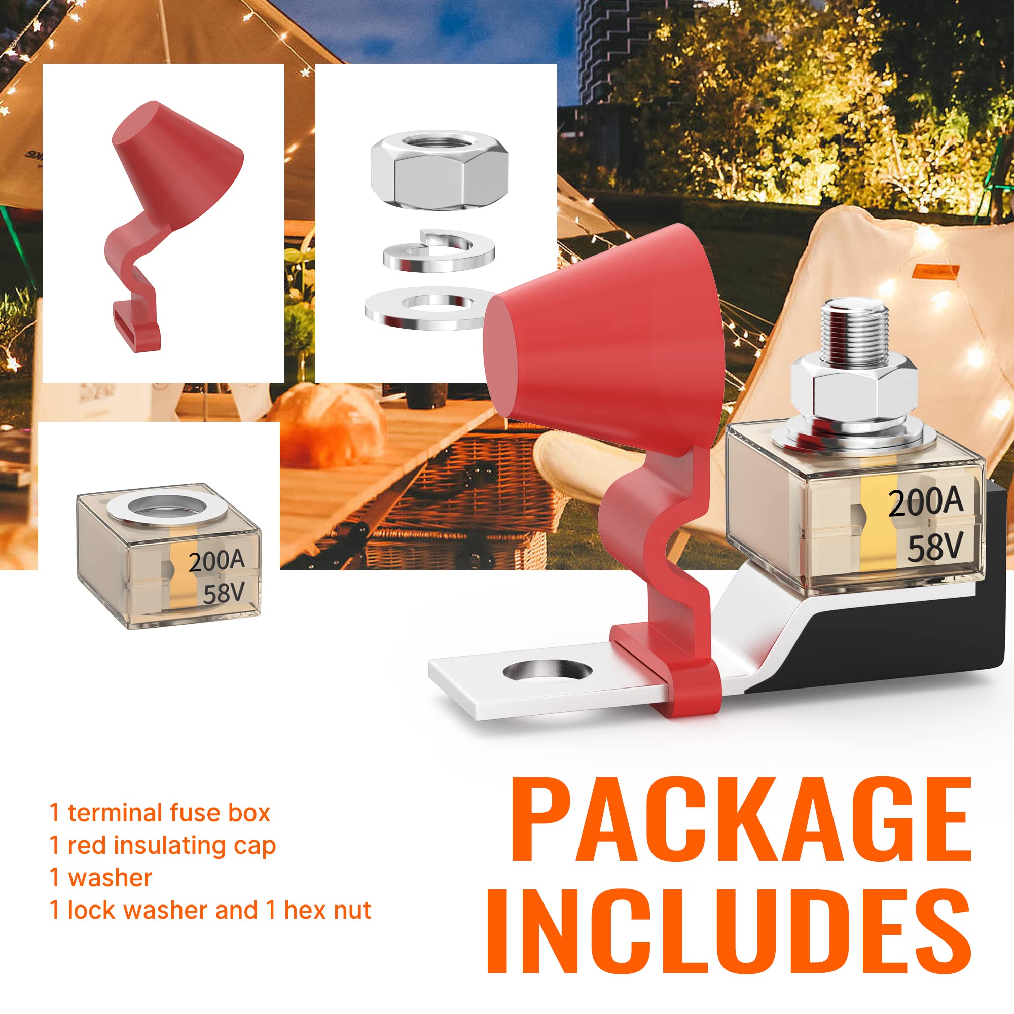 Joinfworld stainless steel studs and nuts for durable, high-temperature connections.