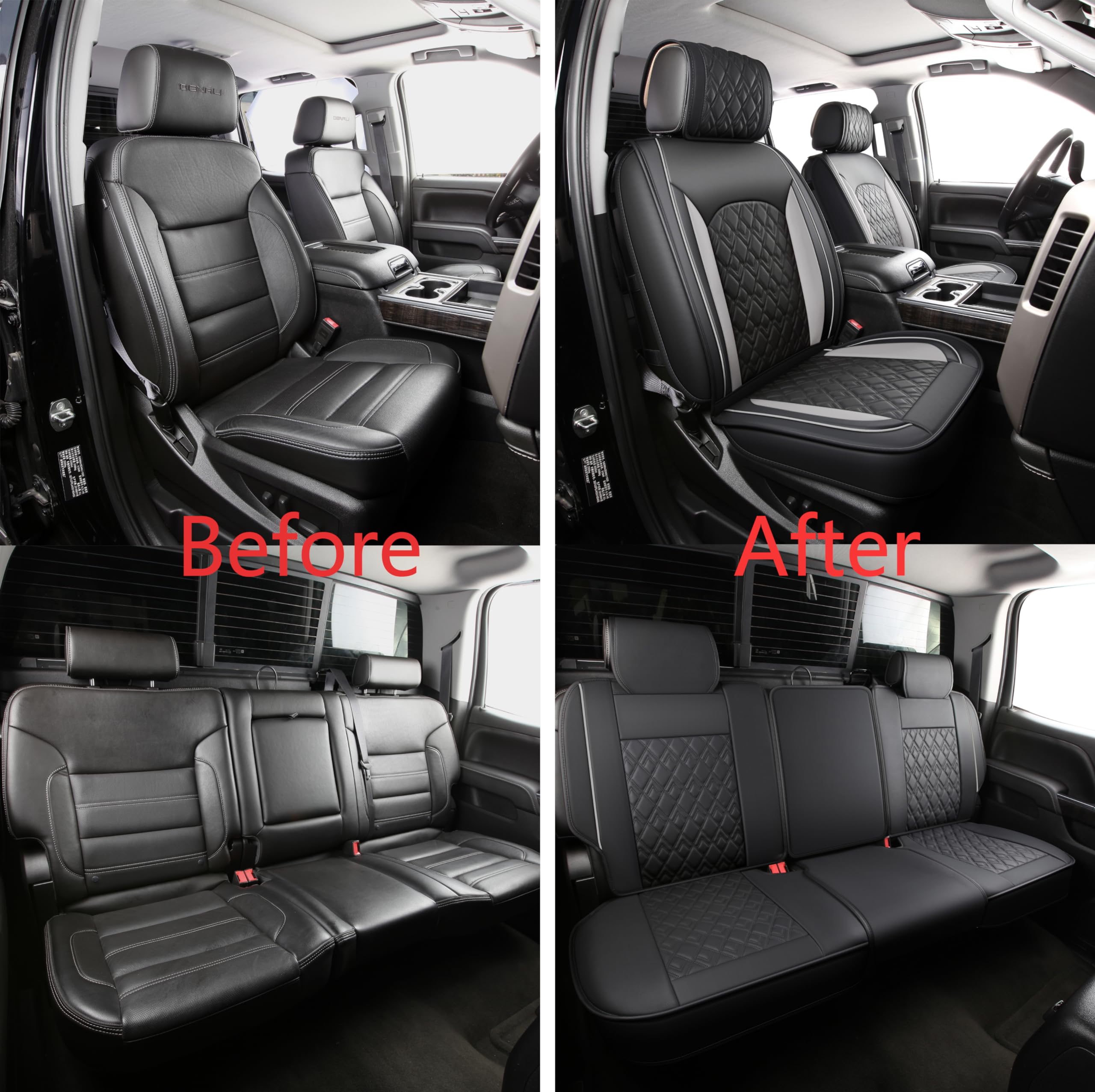 JOJOBAY GMC Sierra diverse trim-fit offers secure, snug seat coverage.