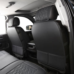 JOJOBAY GMC Sierra seat cover front right showcases 3D embroidery for premium style.