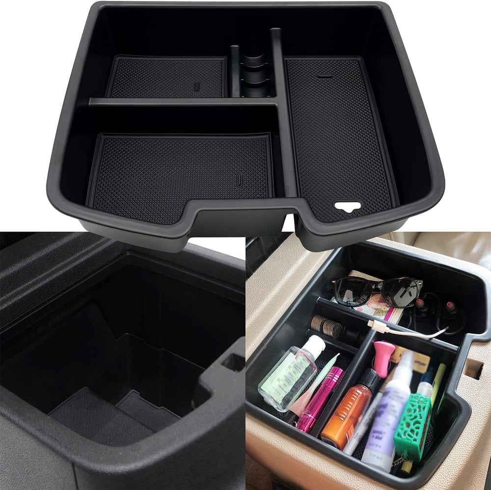 JOJOMARK center console organizer tray fits 2007-2014 GMC Sierra with snug, rattle-free fit.
