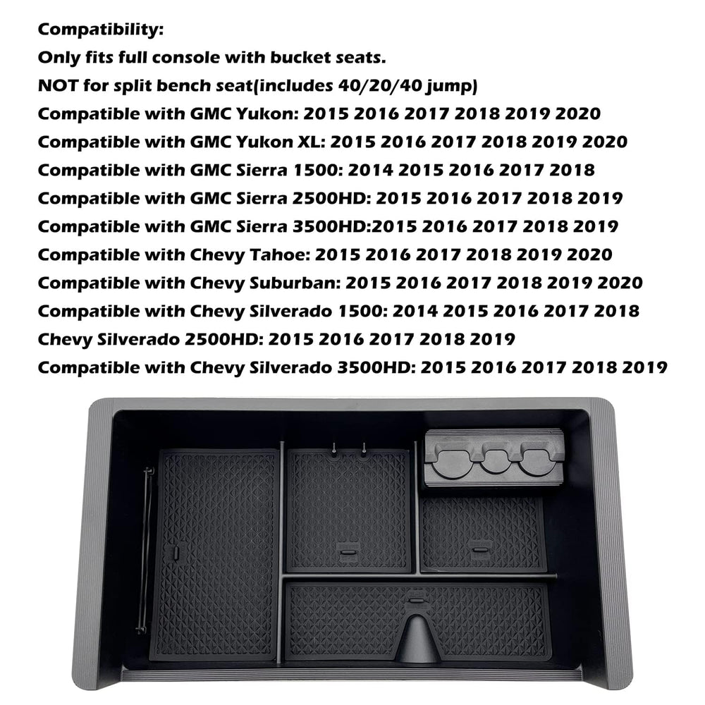 JOJOMARK tray with removable coin case keeps coins organized and easy to access.