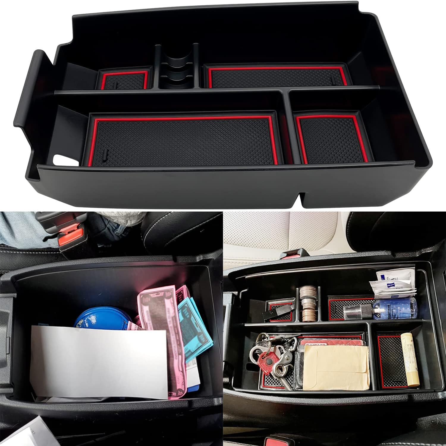 JOJOMARK center-console-tray-escape-fit keeps Ford Escape interior organized.