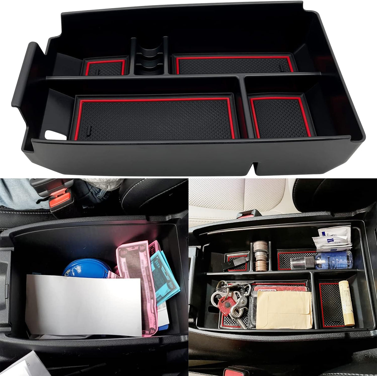 JOJOMARK center-console-tray-escape-fit keeps Ford Escape interior organized.