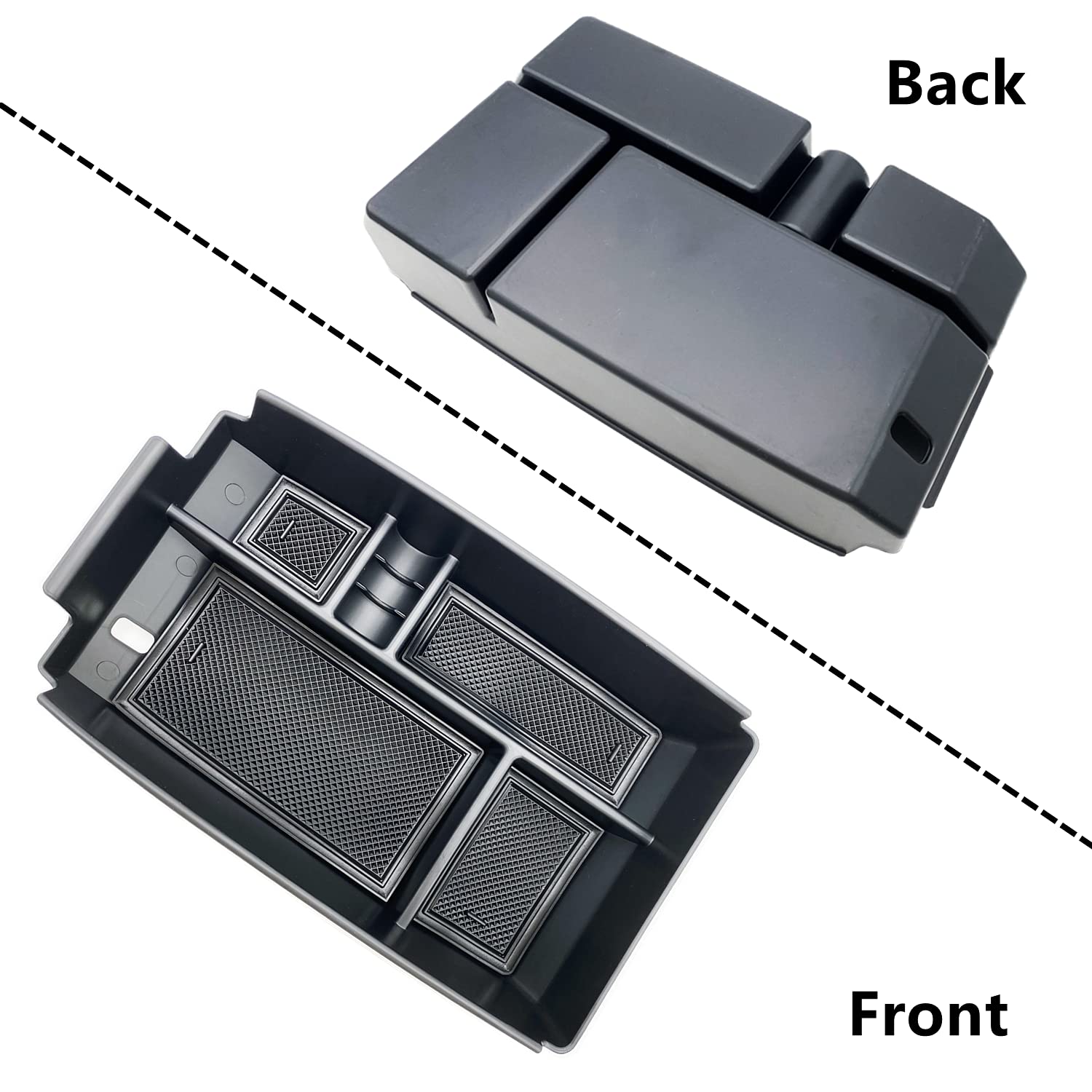 JOJOMARK matte finish ABS tray protects interior and resists deformation.