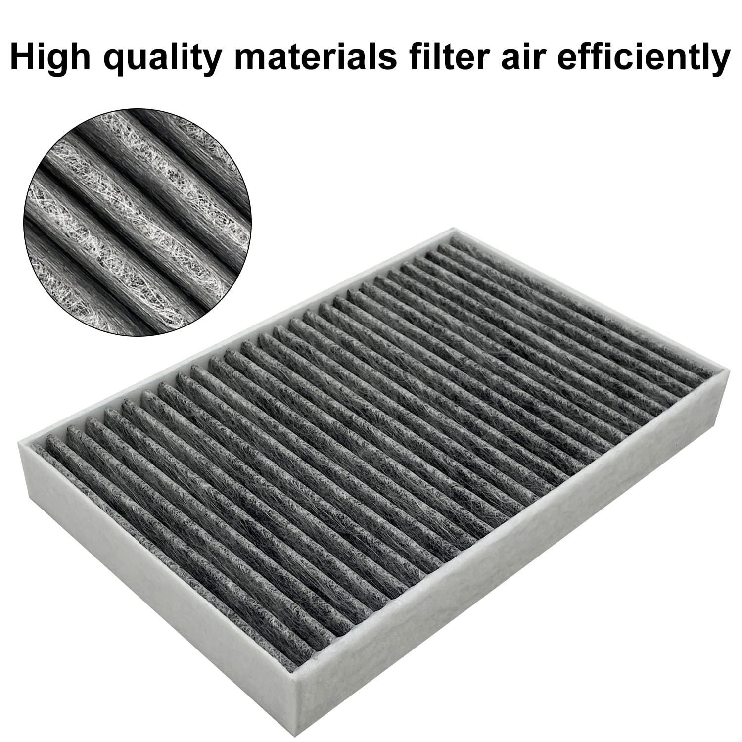 JOJOMARK packaged filter image showing fitment for Tesla Model S.