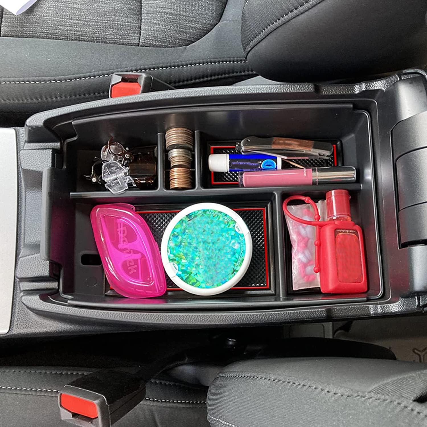 JOJOMARK-tray-liner-non-slip prevents items from sliding during drives.
