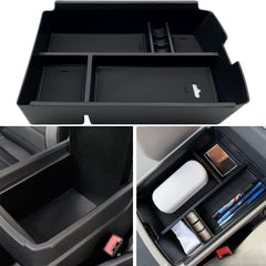 JOJOMARK center console organizer in VW Atlas interior keeps small items neatly organized