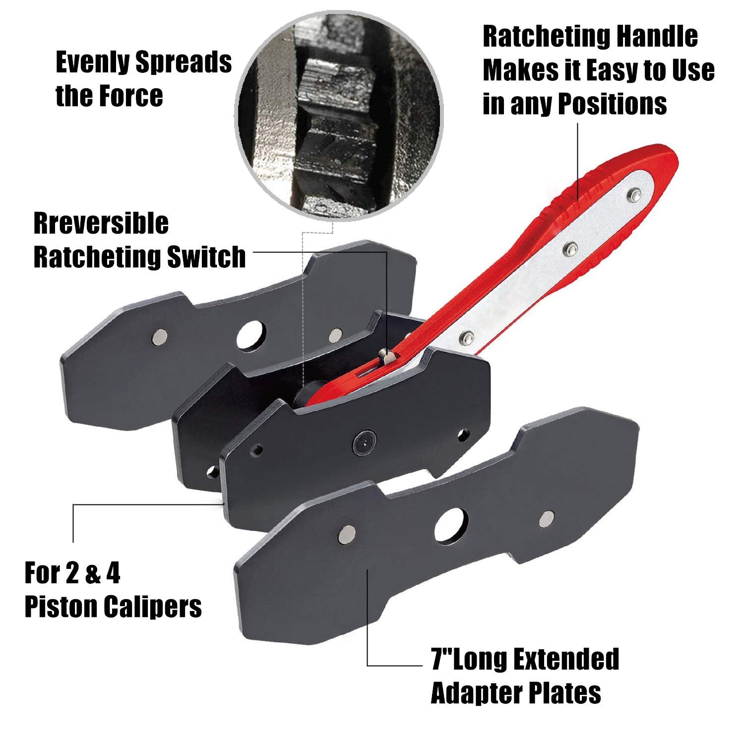 Disc brake application not drum; JOJOY LUX tool suited for contemporary calipers