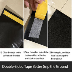 JOMMIE CHEN durable garage mat resists wear for long-term use.