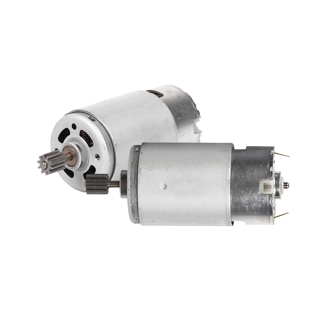 Jonature 12V gearbox motor pair for Peg Perego ride-on cars delivers balanced power.