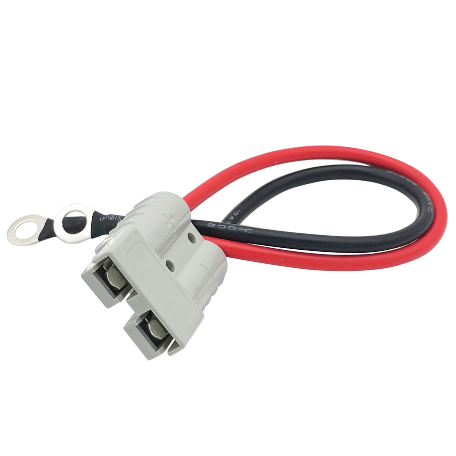 JooFn connector shell in PC flame-retardant material for weather resistance.