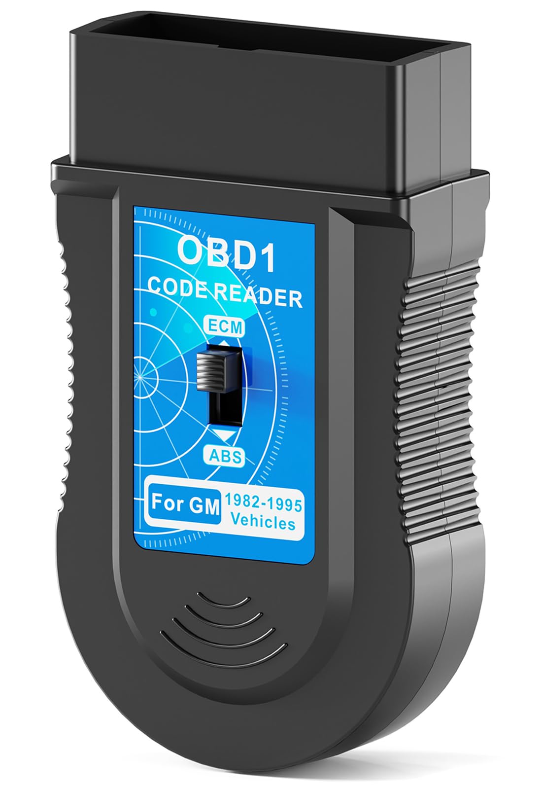 Joplay OBD1 Scanner blue front view, compact GM diagnostic tool.
