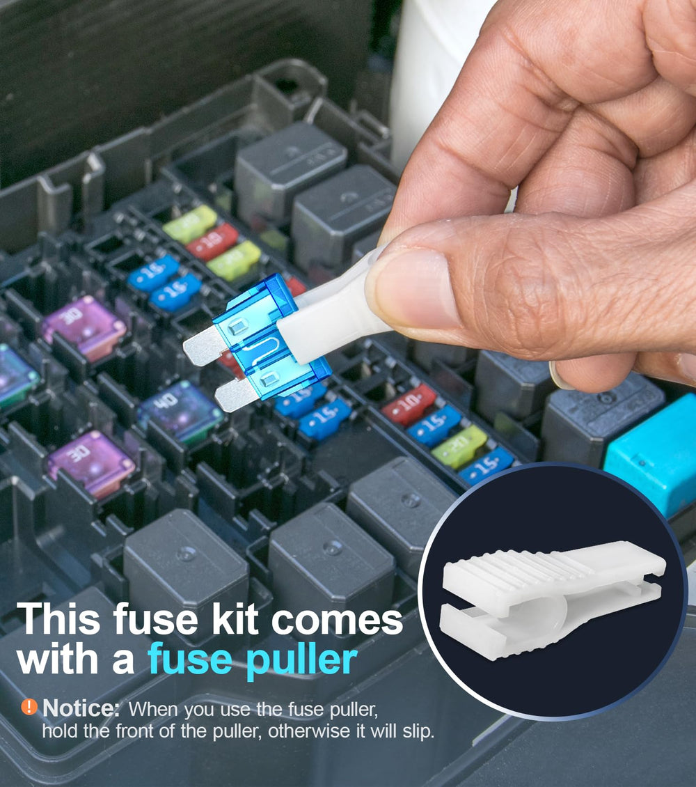 JOREST standard fuses pack with color coding for easy identification.
