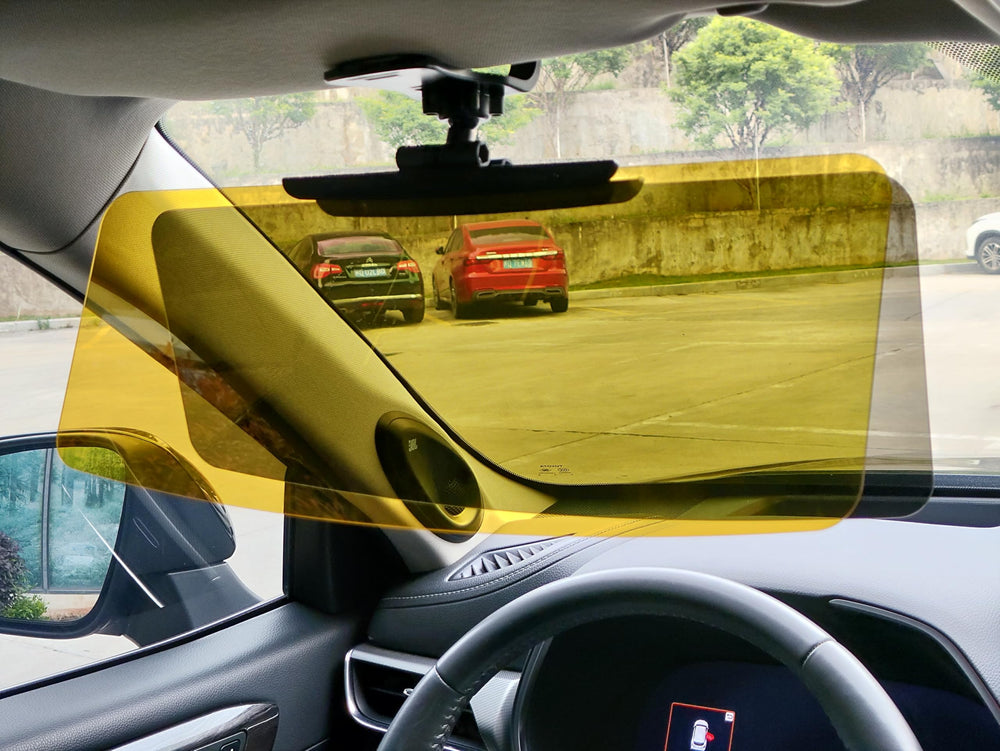 JOSALINAS UV-ray defense visor blocks harmful rays for safer daytime driving.