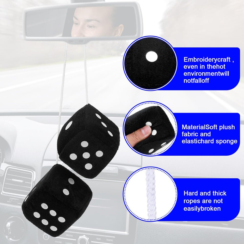 Josojoou rearview mirror ornament enhancing car interior aesthetics