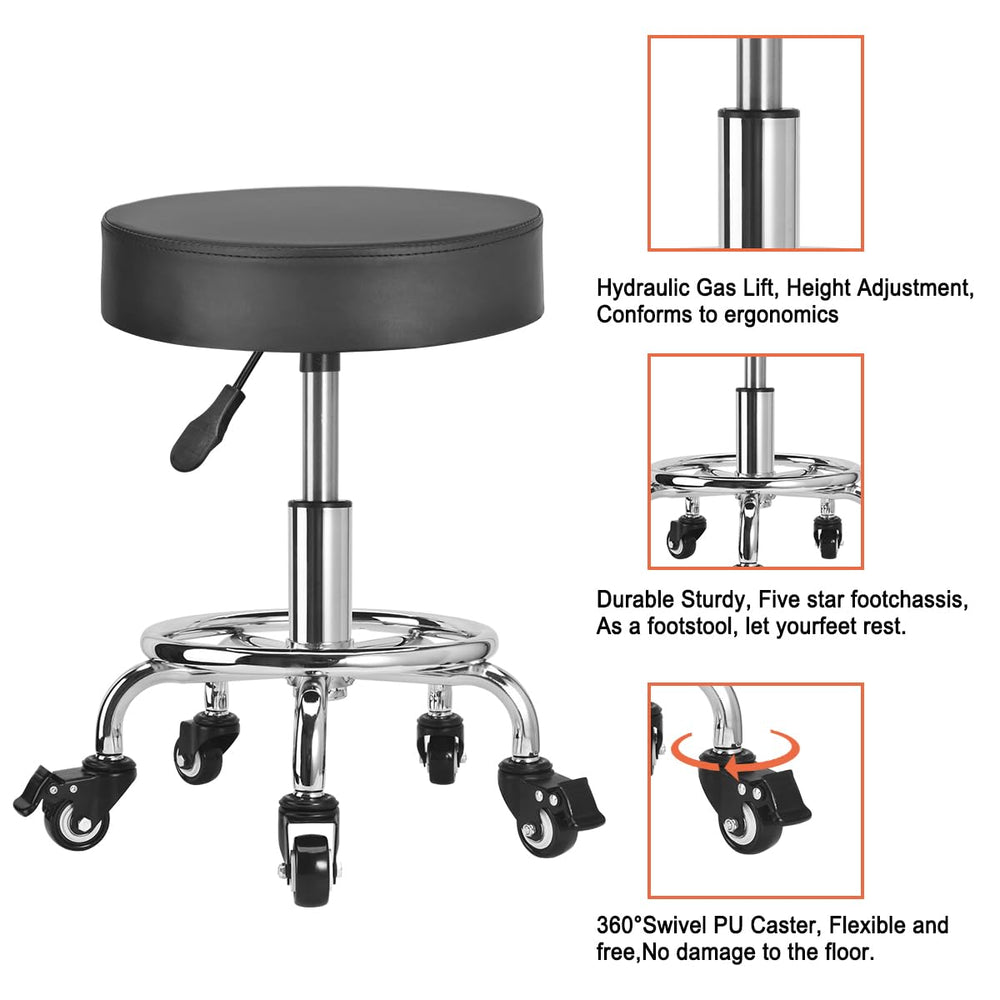 JOSTZHXIN compact home-office stool fits tight spaces neatly.