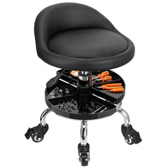 JOSTZHXIN garage mechanic stool seat offers spacious comfort during repairs