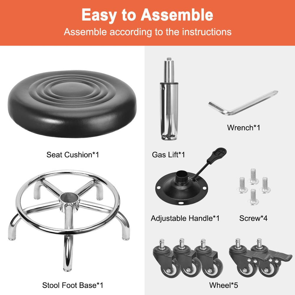 JOSTZHXIN garage or workshop stool enabling versatile use