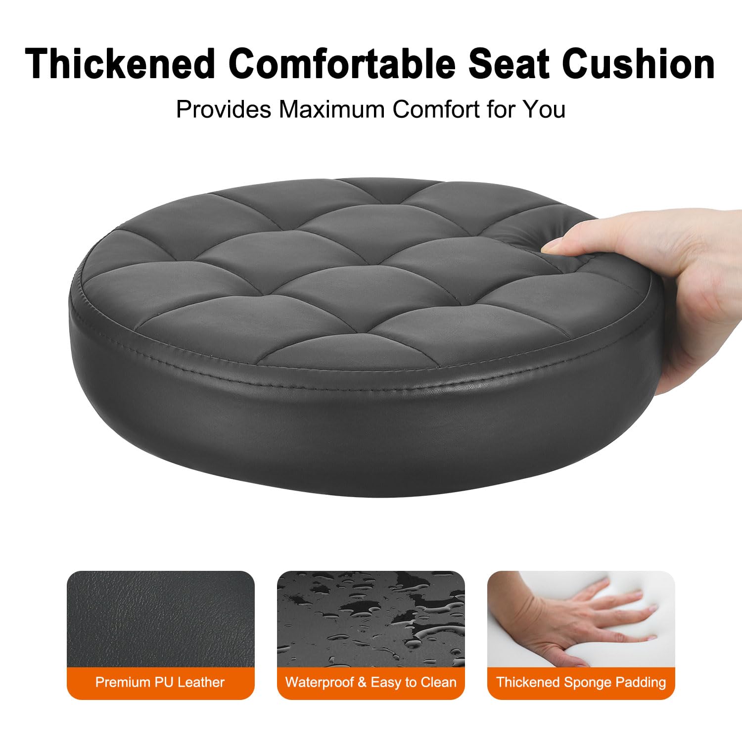 JOSTZHXIN height-adjustable mechanism shown for easy, precise seat height changes.