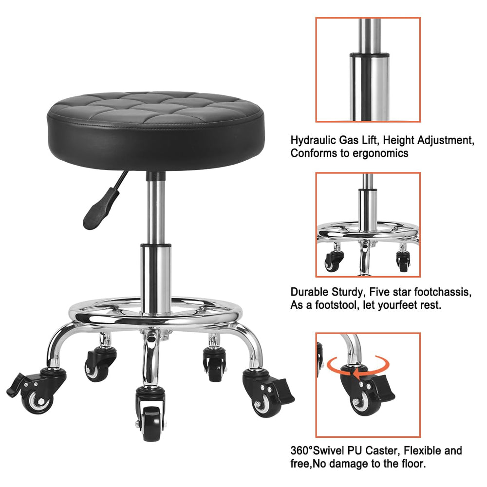 JOSTZHXIN quiet roller wheels enable smooth movement on any surface.