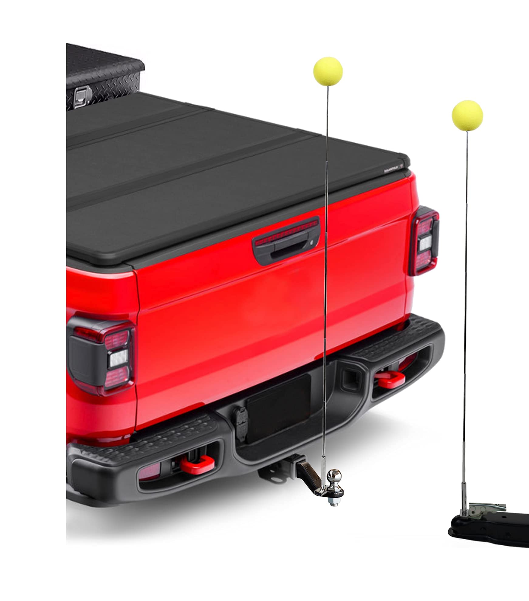 JOUNJIP 52-inch extension poles provide clear hitch guidance for first-time alignment